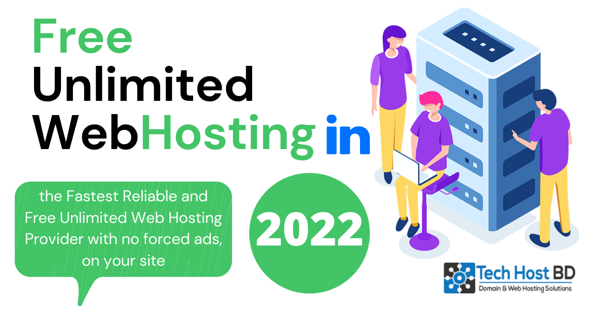 Free Unlimited Web Hosting in 2022