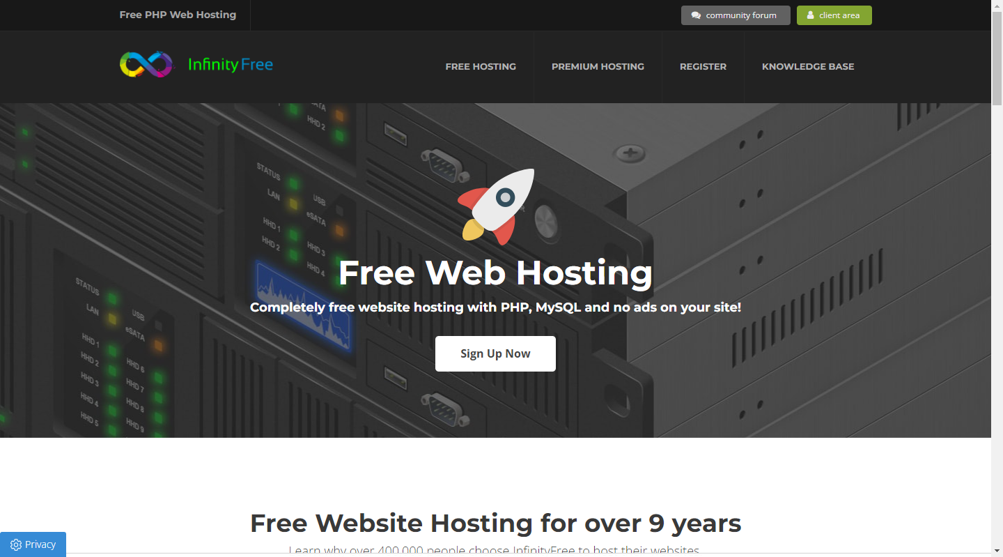 Free Unlimited Web Hosting